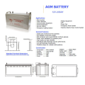 Factory Direct 12V 180Ah Gel Deep Cycle Battery for Solar Storage